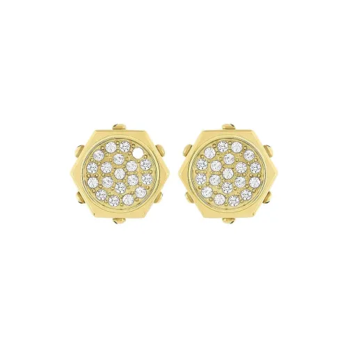 Swarovski Stud Earrings Women's Gold