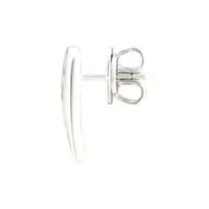 GUCCI Sterling Silver Stud Earrings Women's Silver-1