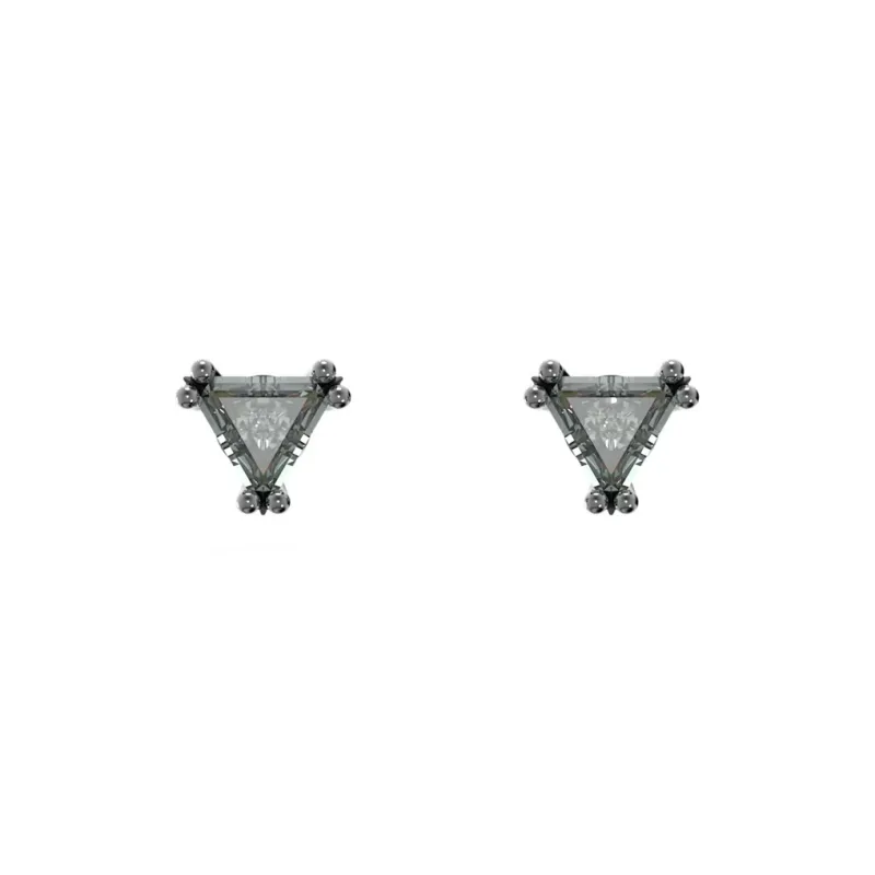Swarovski Stilla Cubic Zirconia Stud Earrings Women's-0