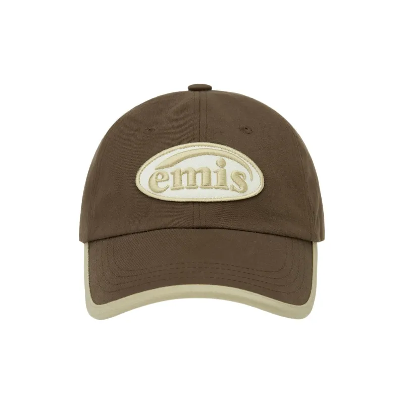 Emis Cotton Baseball Caps Unisex Brown-1