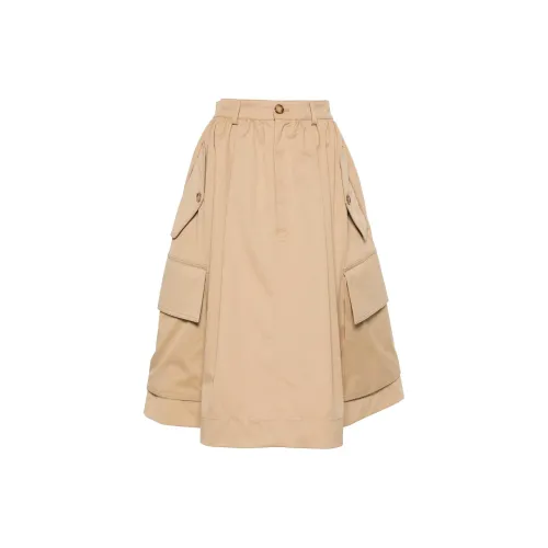 MOSCHINO Cotton Cargo Skirt