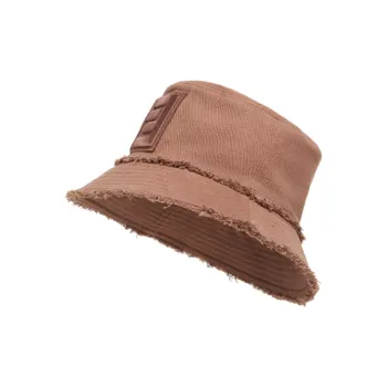 FENDI Cotton Bucket Hats Women's Brown