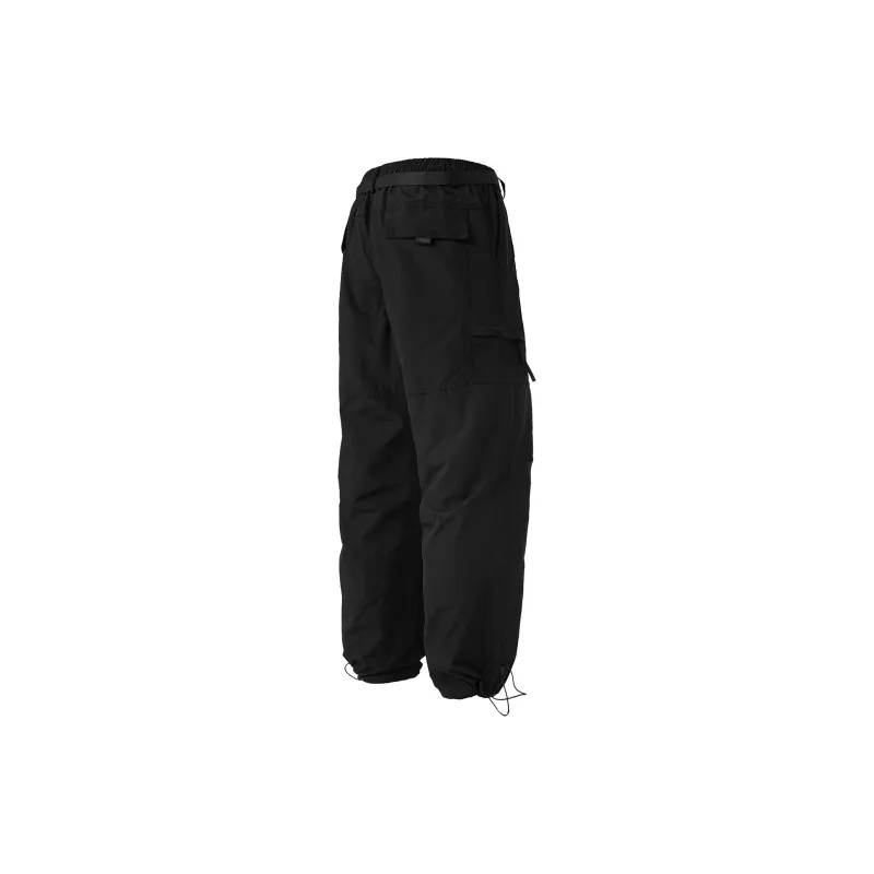 TEPOR SS24 Cargo Pants Unisex Black-1