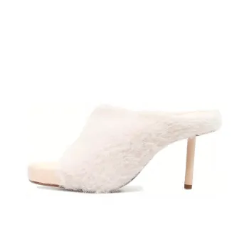 Jacquemus 100mm Knitted Square-toe Mules