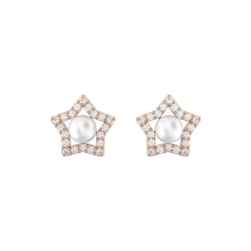 Swarovski Stella Stud Earrings Women's-0