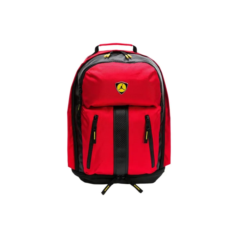 Jordan Polyester Backpack Backpack Regular Men's Preppy Red-1
