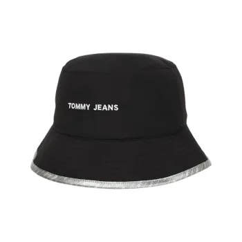 Tommy Hilfiger Polyester Bucket Hats Women's Black