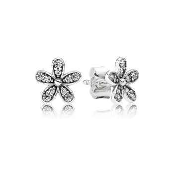 Pandora 925 Sterling Silver Stud Earrings Women's