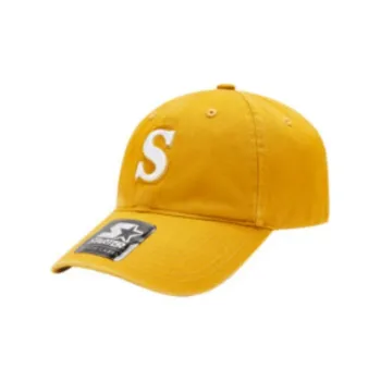 STARTER Cotton Baseball Caps Unisex Yellow