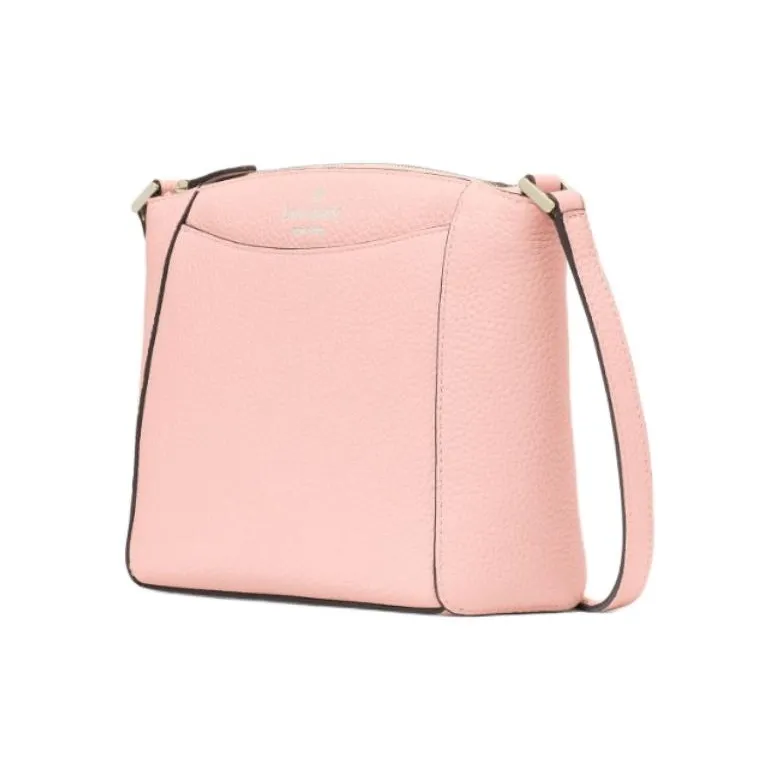 Kate Spade Pebbled Leather Shoulder Bag, Crossbody Bag Women's Tea Rose-1