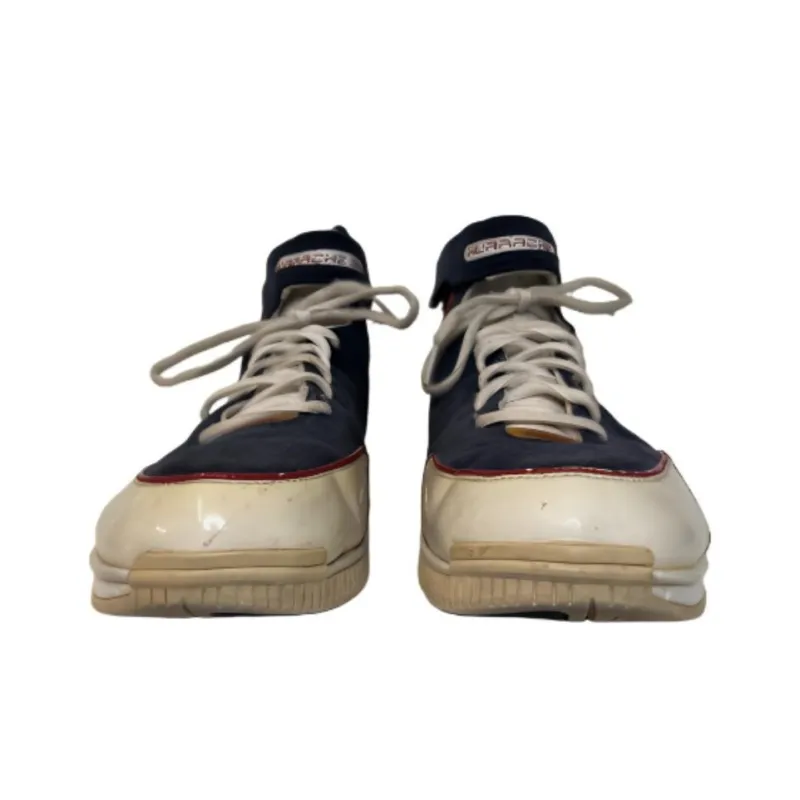 Nike Anti-Slip Wear-Resistant High-Top Running Shoes Men's Blue-2
