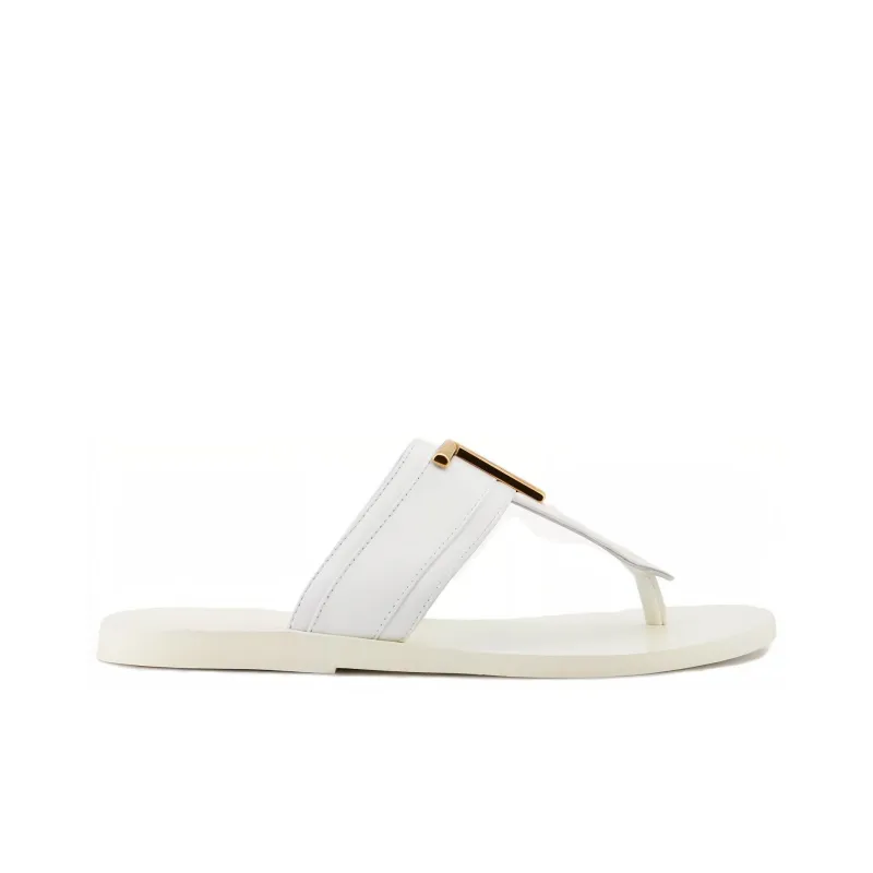 TOM FORD Logo-plaque Open-toe Sandals-1