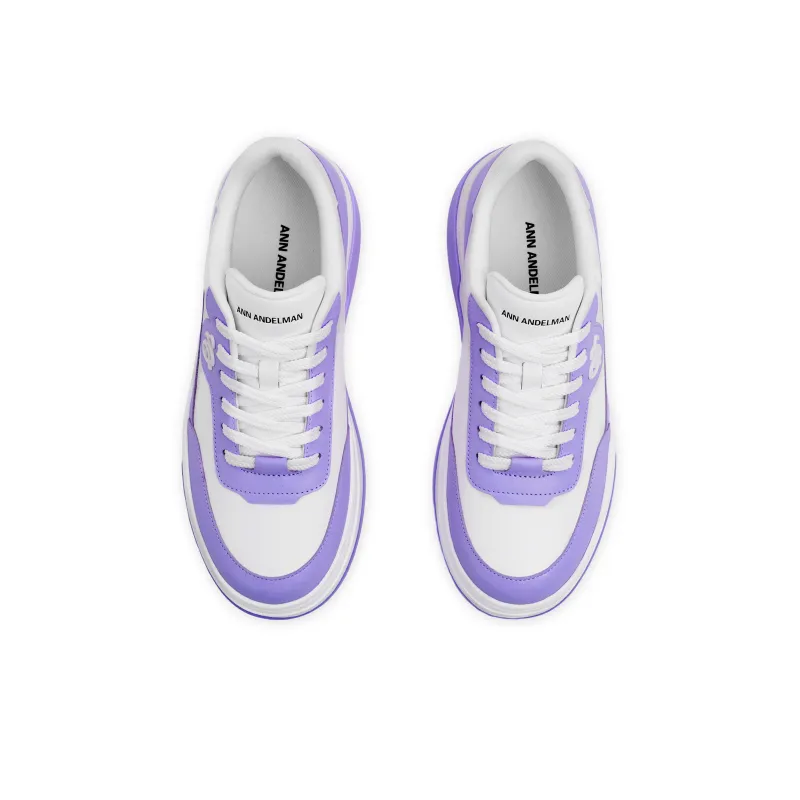 ANN ANDELMAN Arcade Blanc Height Increasing Low Top Skateboard Shoes Women's-12