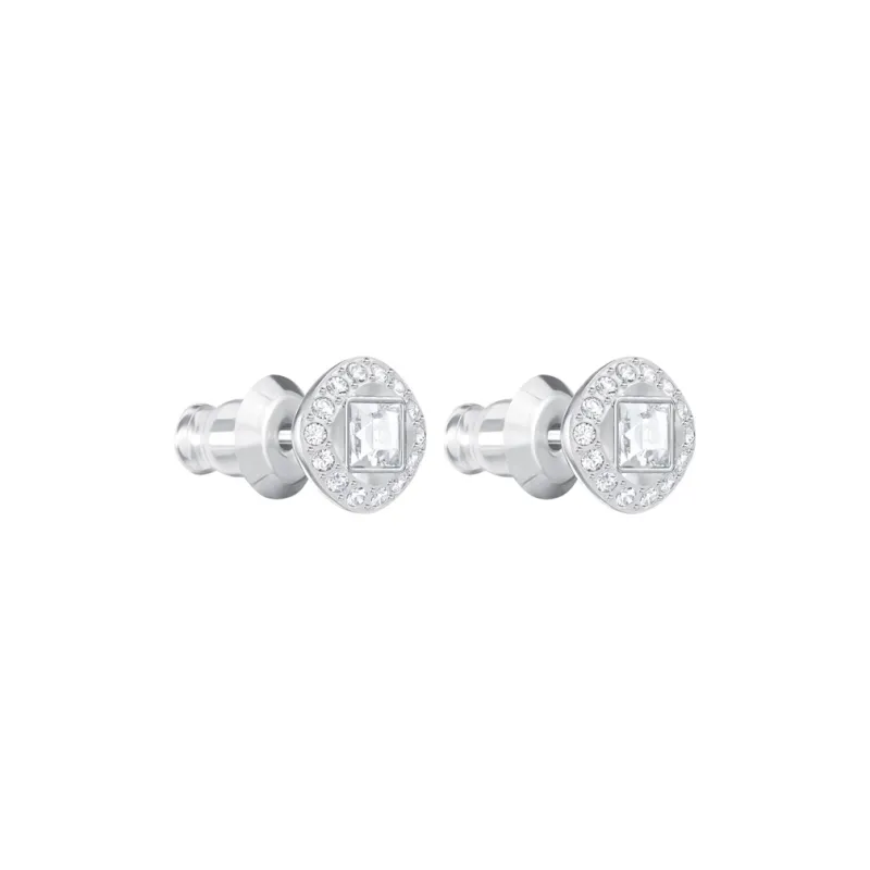 Swarovski Angelic Square Stud Earrings Women's-1