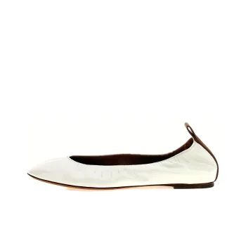 Lanvin Ruched Detail Ballerina Shoes Women's