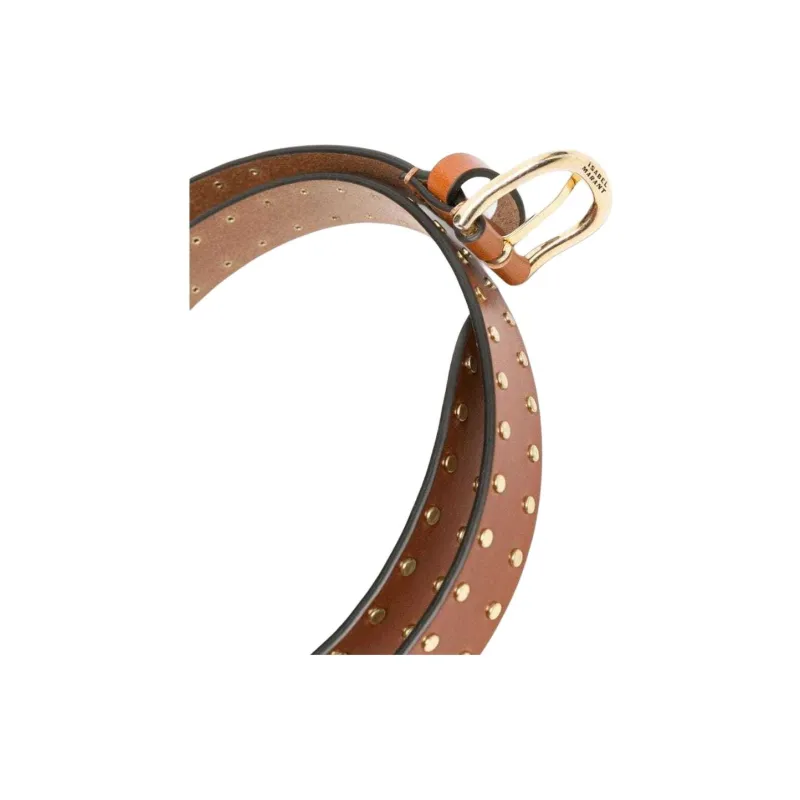 ISABEL MARANT Zap Stud embellished Belt-1