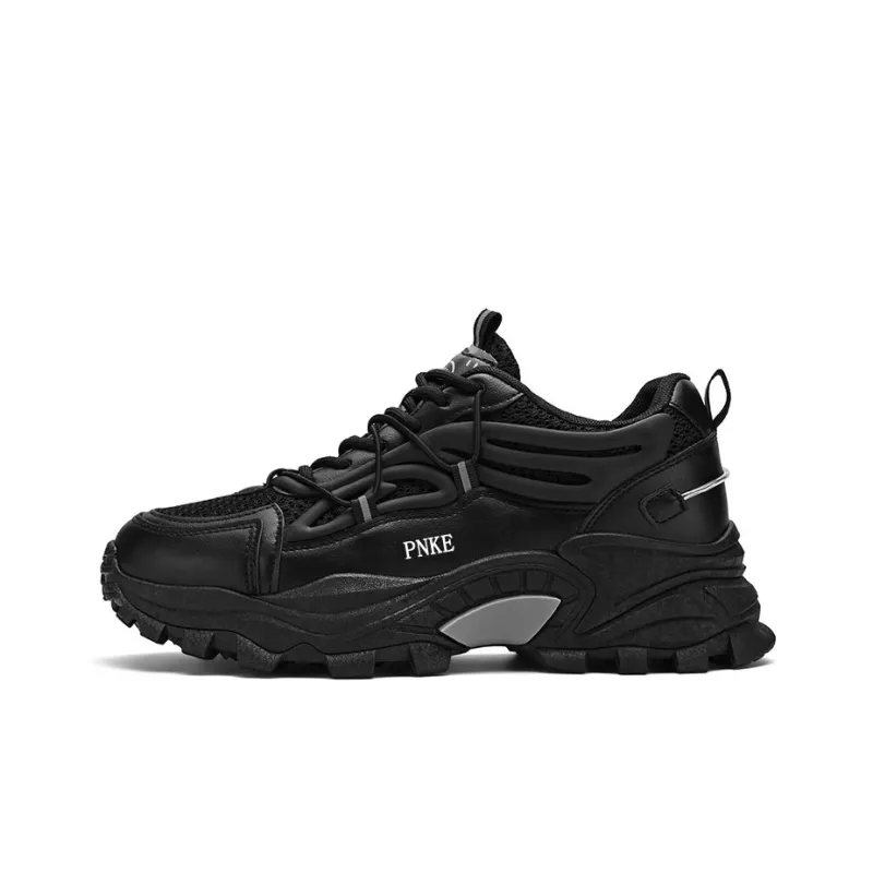 PNKE Anti-Slip And Wear-Resistant Breathable Low-Top Chunky Sneakers Men's-14