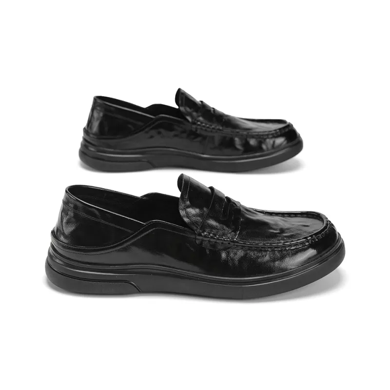 G.N.SHIJIA Loafers Low Heel Men's-3