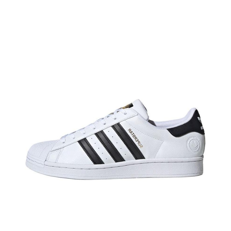 Adidas Originals Superstar Vegan White Black POIZON