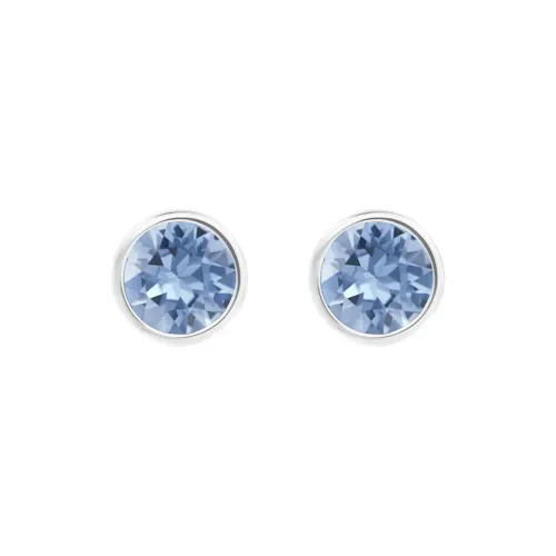 Swarovski Stud Earrings Women's Blue