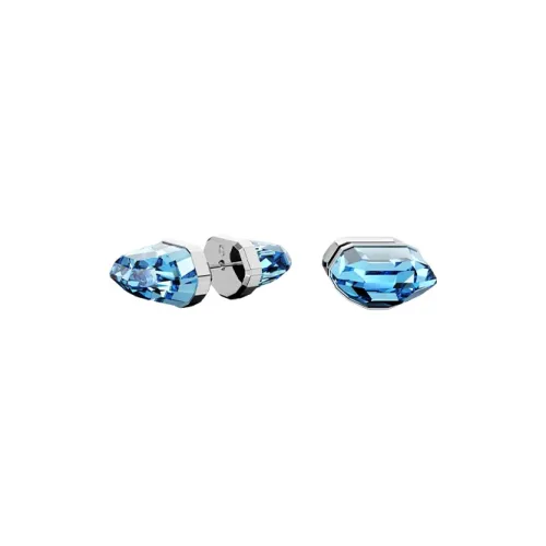 Swarovski Lucent Stud Earrings Women's Blue