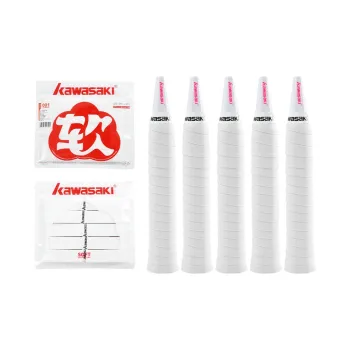 Kawasaki Badminton Grip Tape Cloud Peak White PU Thickened