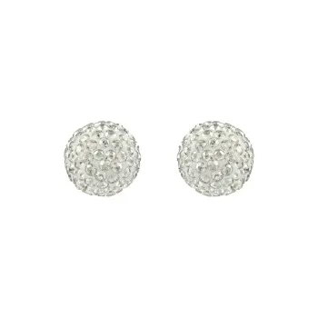 Swarovski Blow Stud Earrings Women's Gray