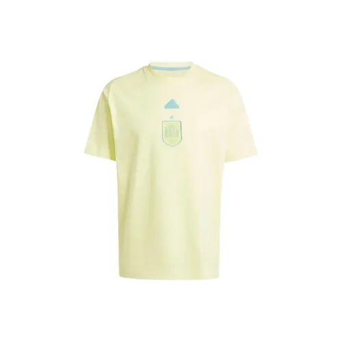 Adidas Inter Miami CF T-Shirts Men Yellow