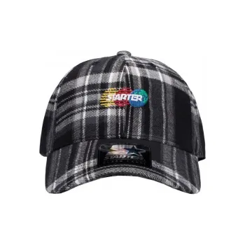 STARTER Cotton Baseball Caps Unisex Black White