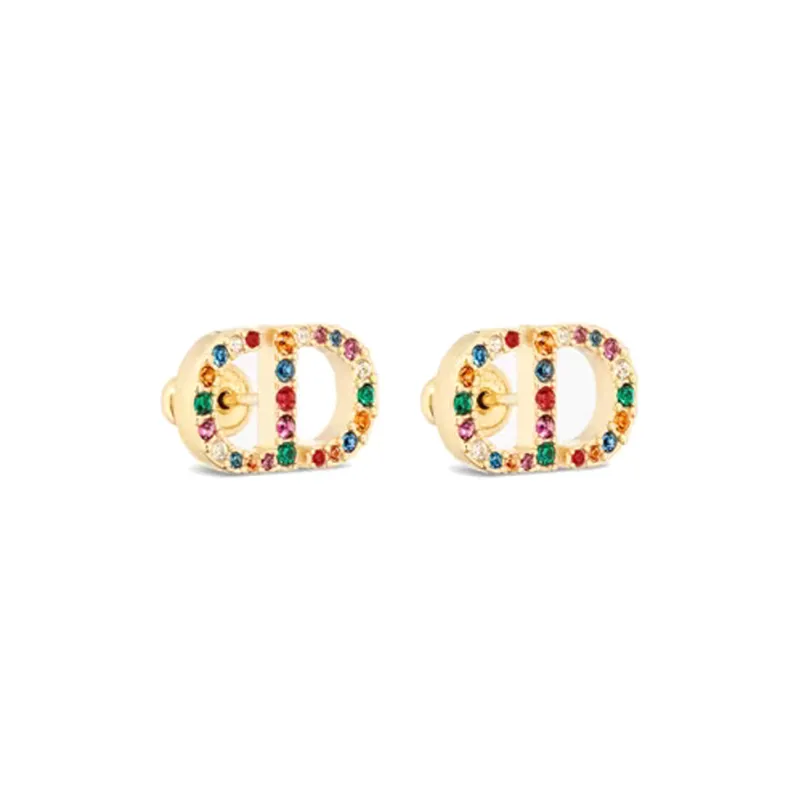 DIOR Stud Earrings Women's-2