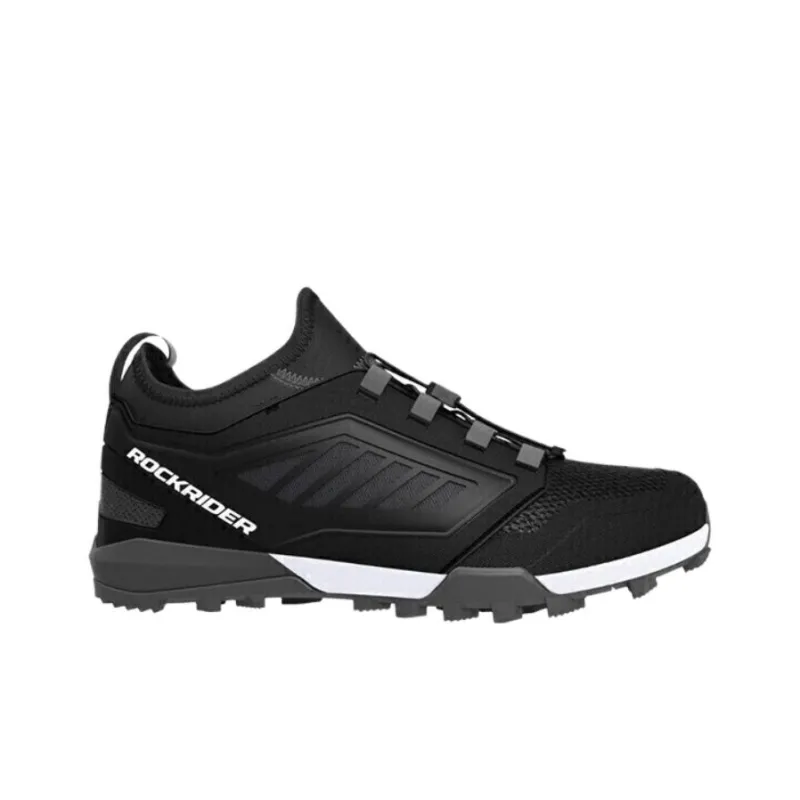 DECATHLON Anti Slip Wear Resistant Low Top Cycling Shoes Unisex Black-1