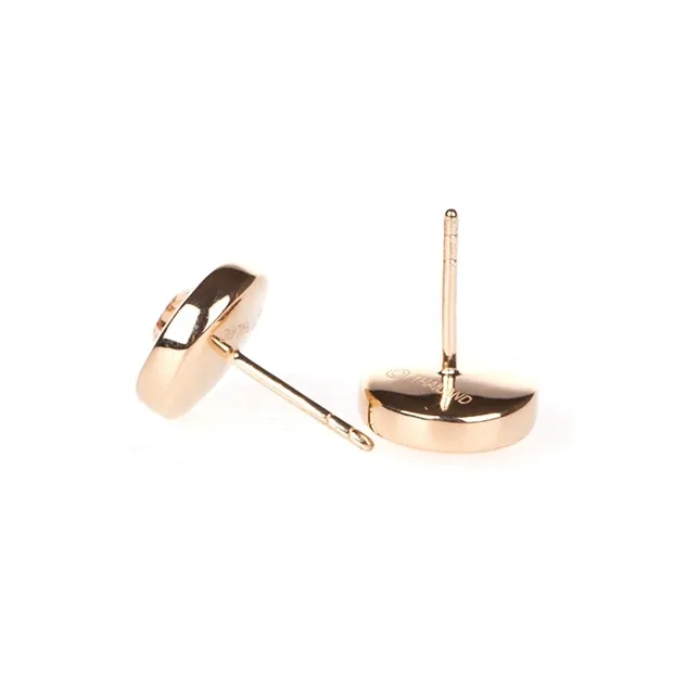 COACH Alloy Stud Earrings Women's Rose Gold-1