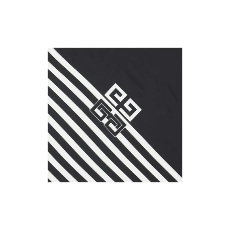 Givenchy 4G Striped Silk Scarf-2
