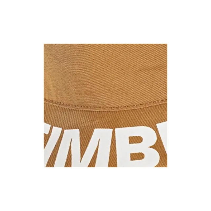 Timberland Cotton Bucket Hats Unisex Brown-2