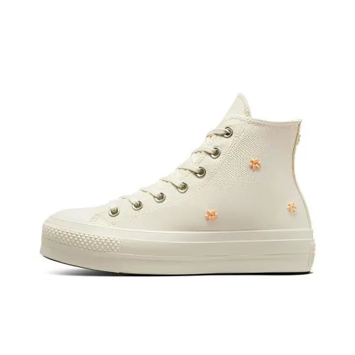 Female Converse All Star Lift Canvas Shoes