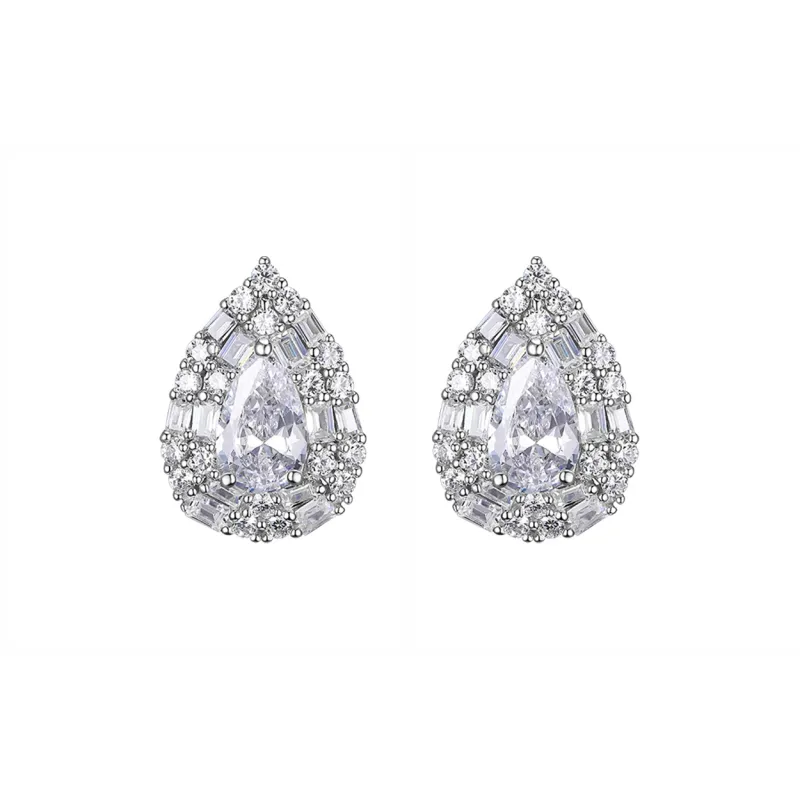 PIARA Copper Stud Earrings Women's-0