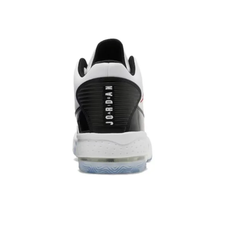 Jordan Max Aura 2 White Black Gym Red-3