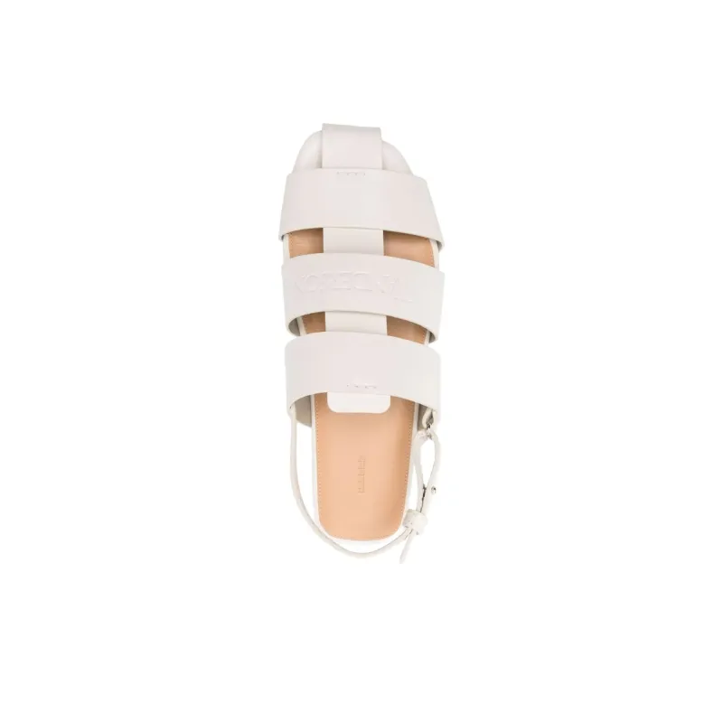 JW Anderson Slingback Fisherman Leather Sandals-3