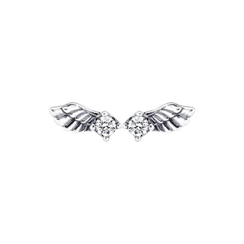 Pandora 925 Sterling Silver Stud Earrings Women's Silver