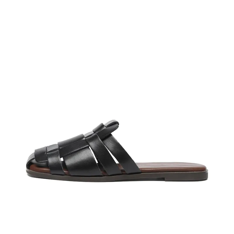 ZHR Flat Closed Toe Slippers Women's-7
