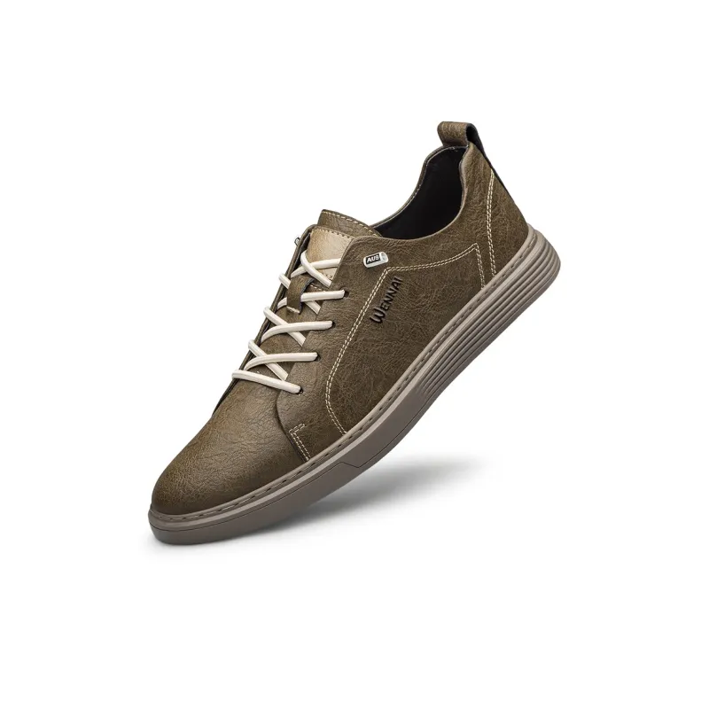 Wen Nai Casual Shoes Men's Light Brown-2