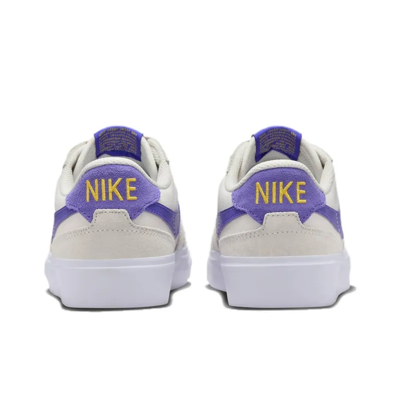Nike SB Zoom Pogo Plus Durable Breathable Low-Top Skateboard Shoes Women's Beige Blue-4