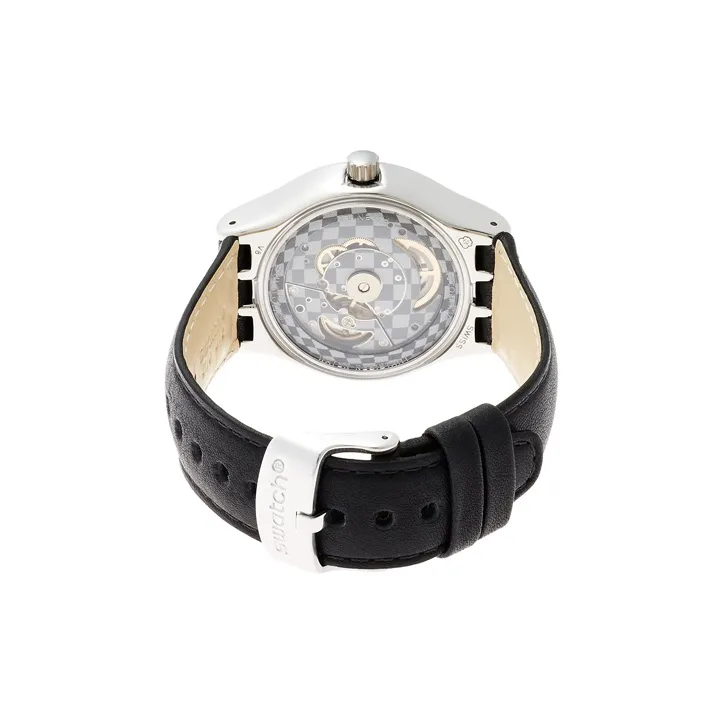 SWATCH Unisex 42mm White Watch YIS408-3