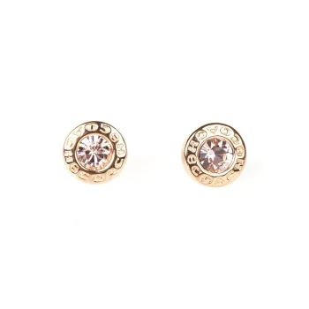 COACH Alloy Stud Earrings Women's Rose Gold