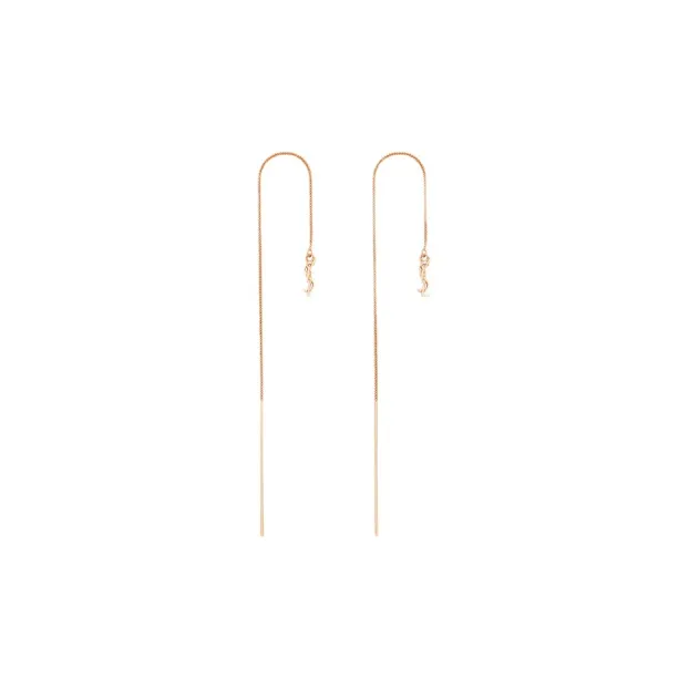 SAINT LAURENT Metal Stud Earrings Women's-0