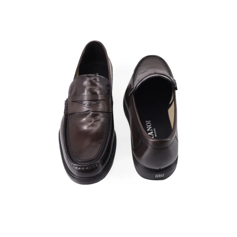 TRANOI Loafers Men's Dark Brown-5