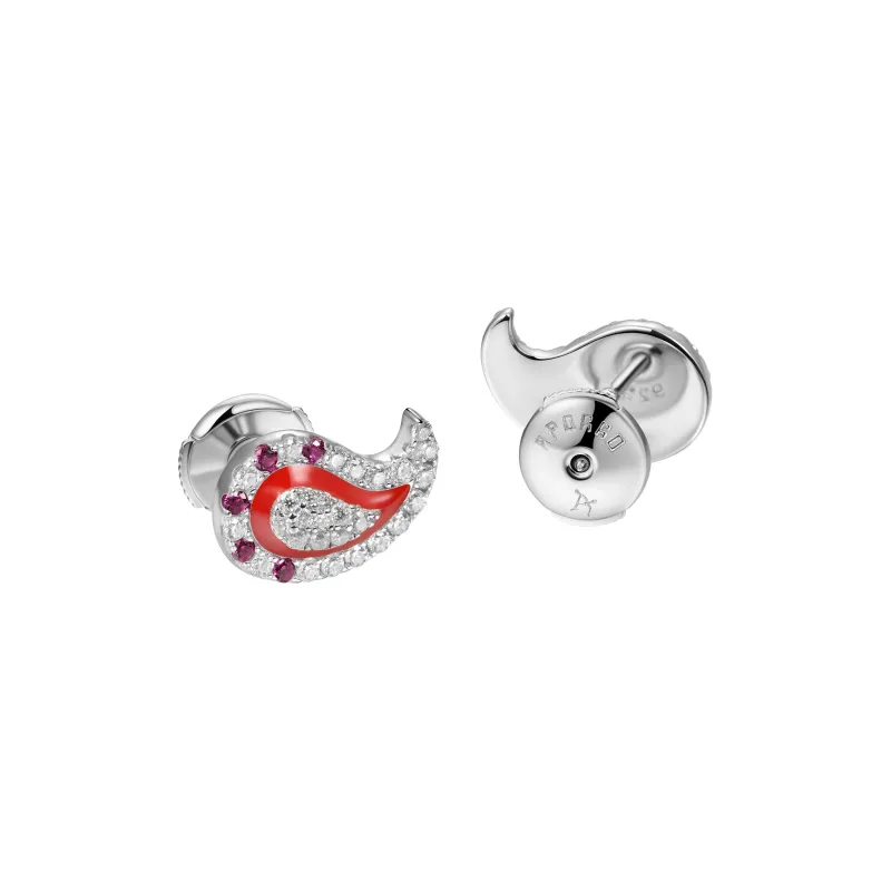 APORRO Stud Earrings Unisex-2