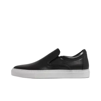 SCAROSSO Filippo Round Toe Slip On Sneakers