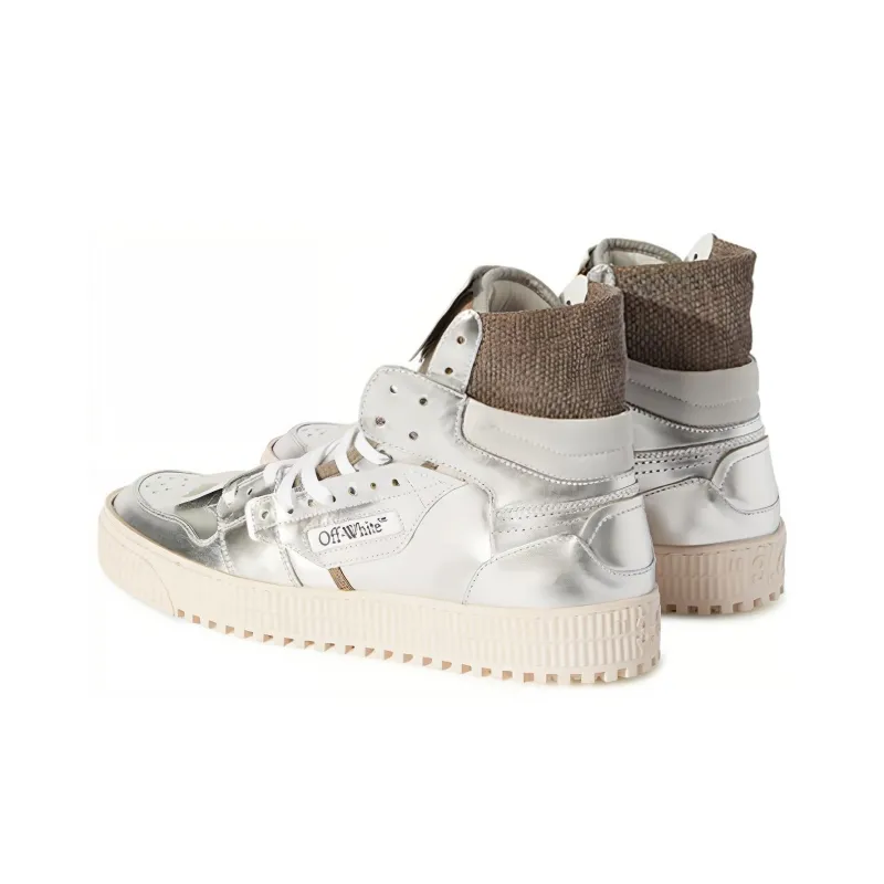 OFF WHITE 3.0 Off Court High 'Silver Brown Green'-3