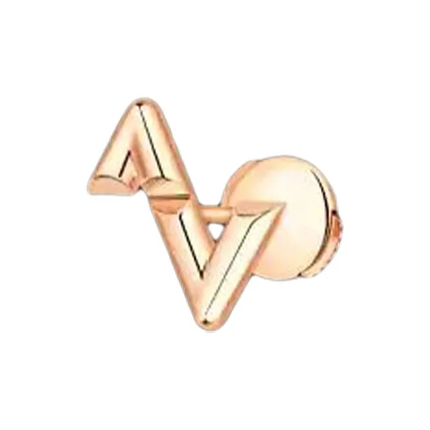 LOUIS VUITTON Lv Volt Upside Down Stud Pink Gold   Per Unit-1